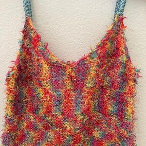 Hand Knitted Flirt Top